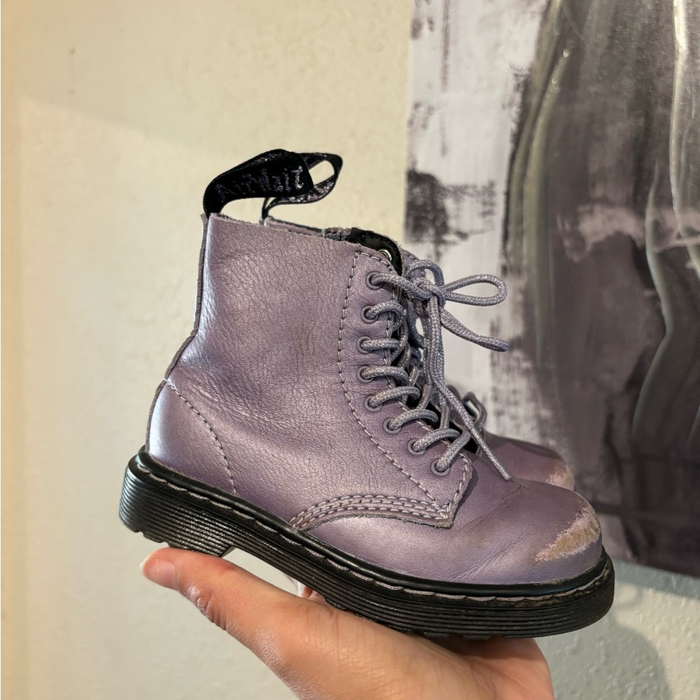 Doc martens 8c purple